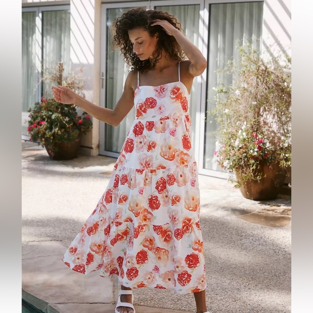 Anthropologie Isabella Cover-Up Maxi Dress Size S